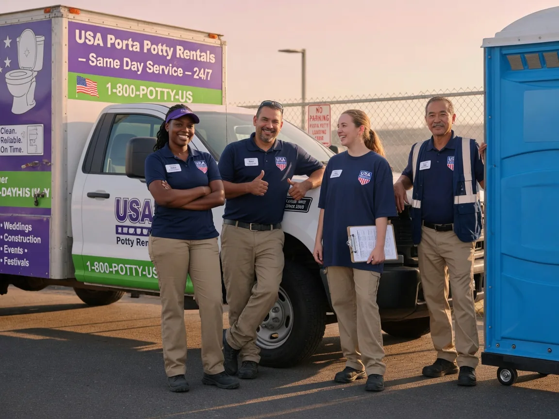 Porta Potty Rental company in Tipton, CA