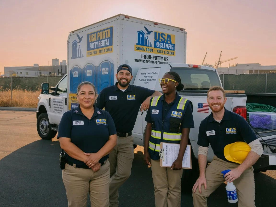 Portable Toilet Rental company in Tipton, CA